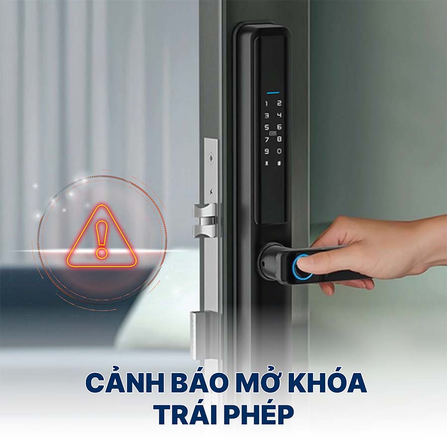 Khoá điện tử Hyundai cửa nhôm HY-SLS003