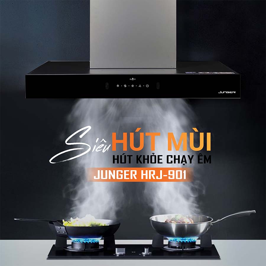Máy hút mùi vẫy tay Junger HRJ-901