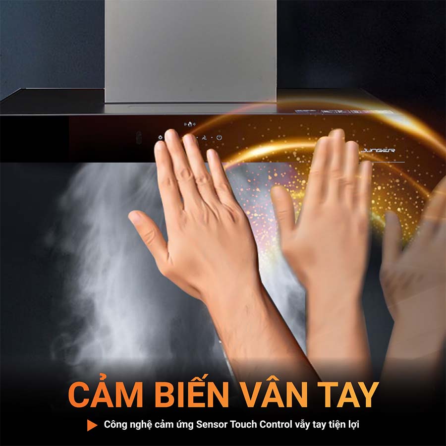 Máy hút mùi vẫy tay Junger HRJ-901