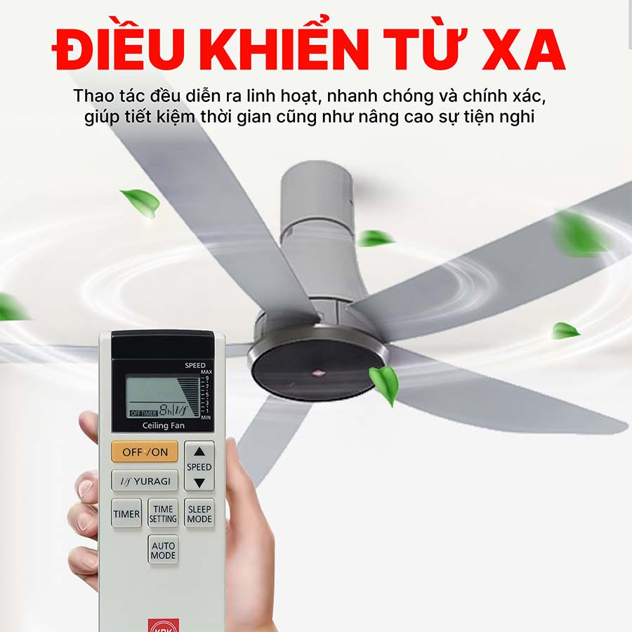 Quạt trần 5 cánh KDK T60DW