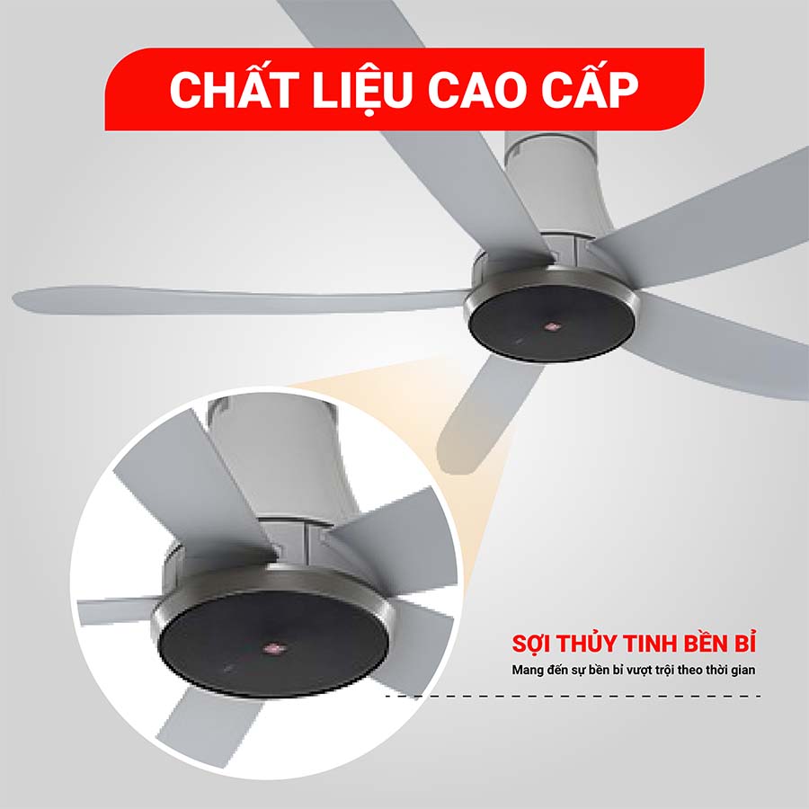 Quạt trần 5 cánh KDK T60DW