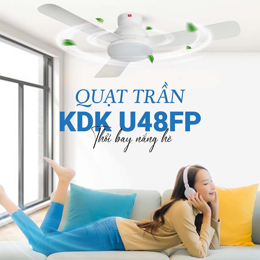 Quạt trần KDK U48FP