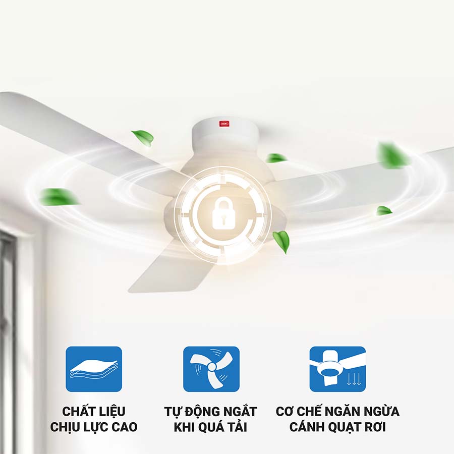 Quạt trần KDK U48FP