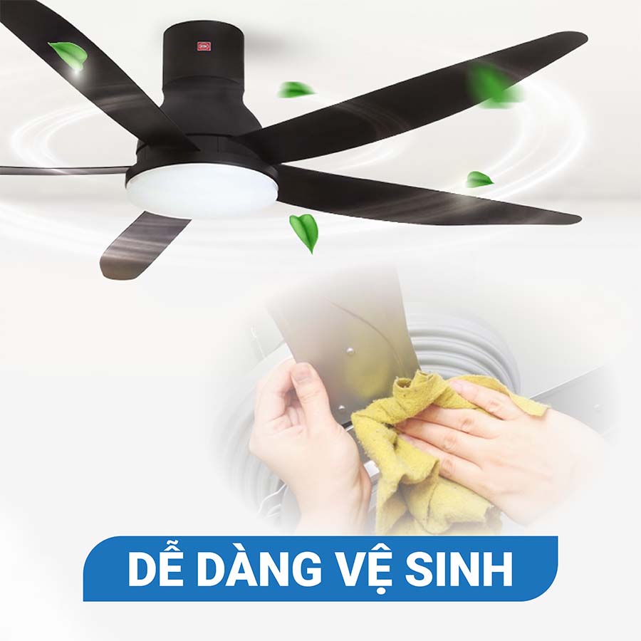 Quạt trần KDK U60FW 5 cánh