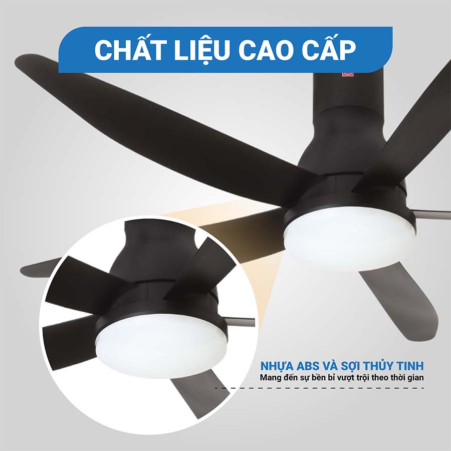 Quạt trần KDK U60FW 5 cánh