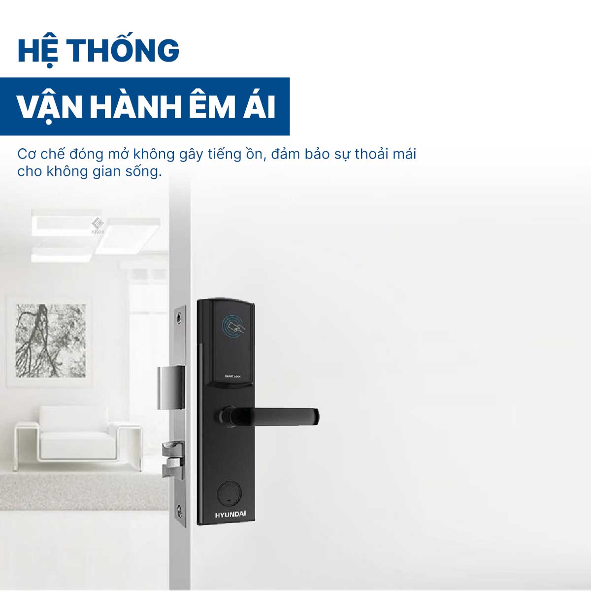 Khoá điện tử Hyundai khách sạn HY-HL01