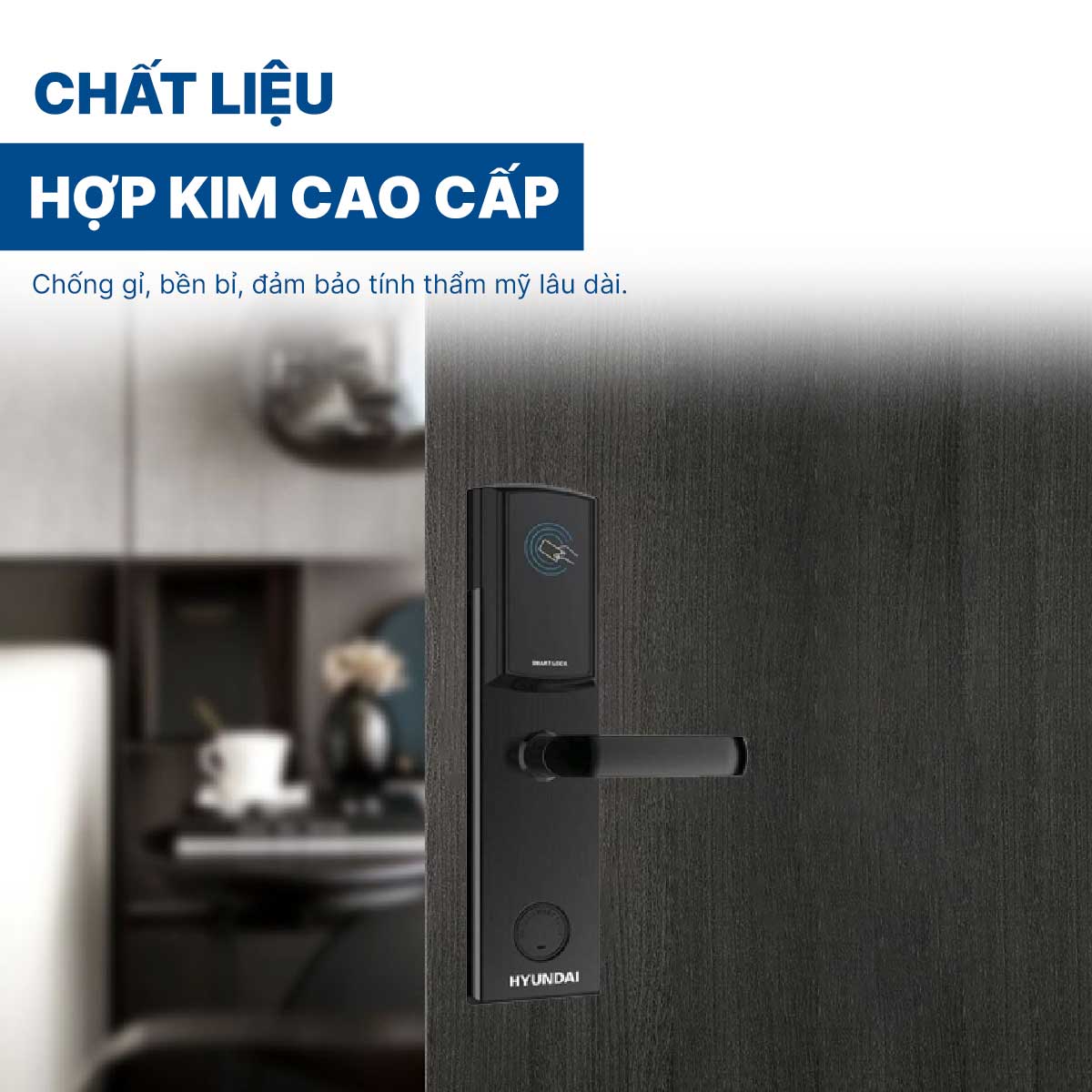 Khoá điện tử Hyundai khách sạn HY-HL01