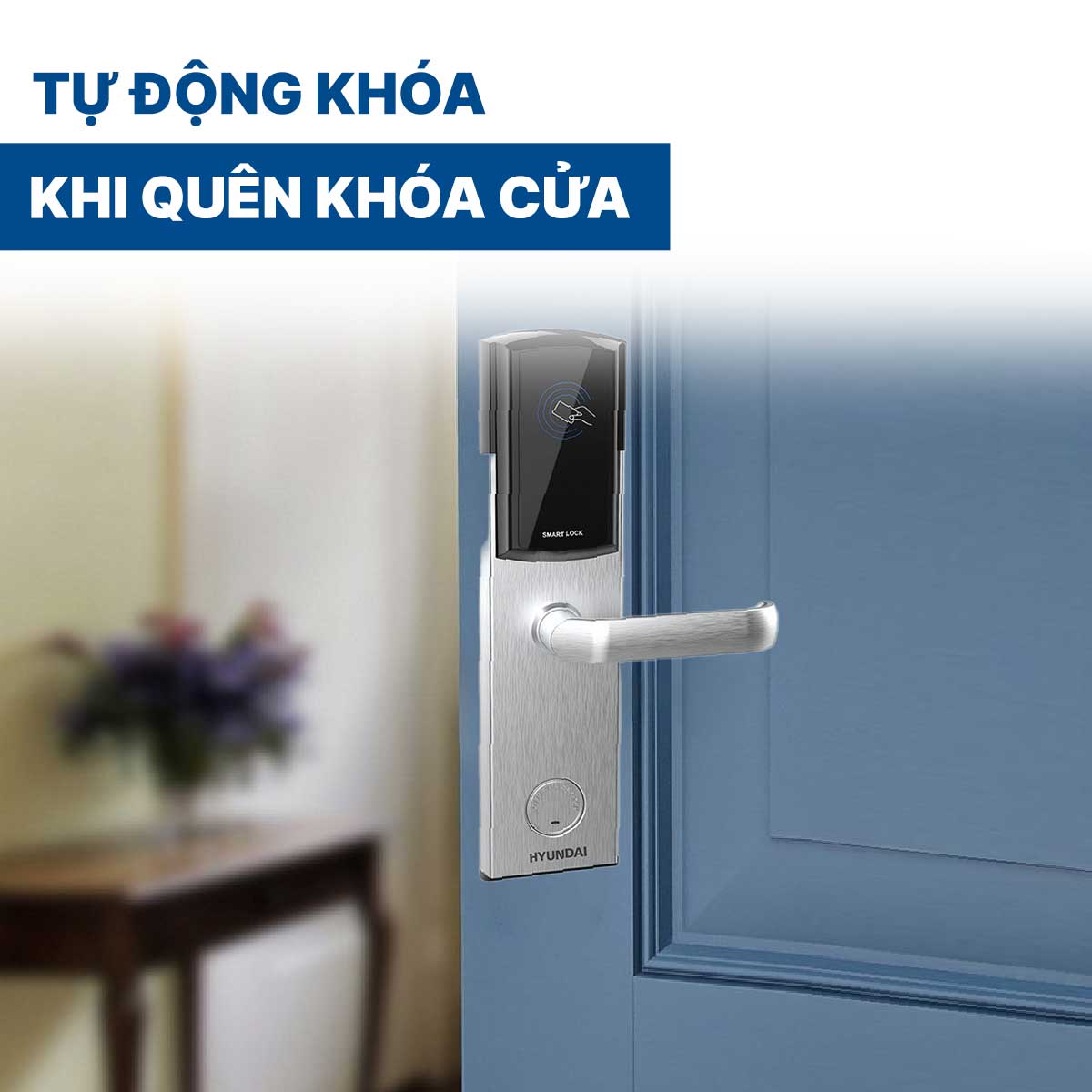 Khoá điện tử Hyundai khách sạn HY-HL01