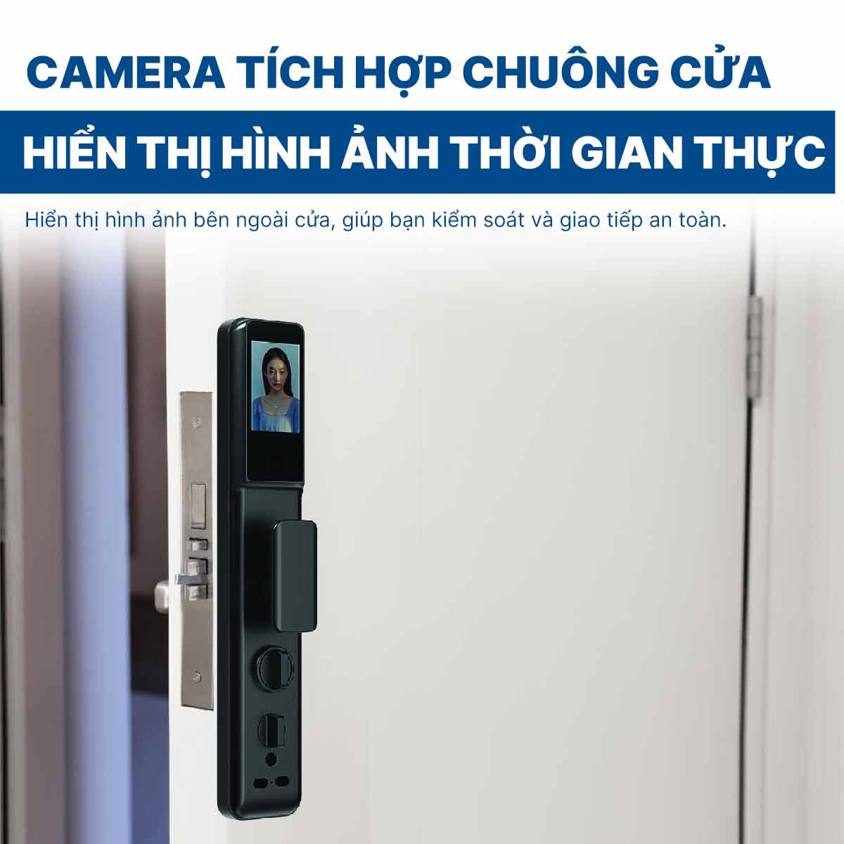 Khoá điện tử Hyundai cửa gỗ HY-SLA808F
