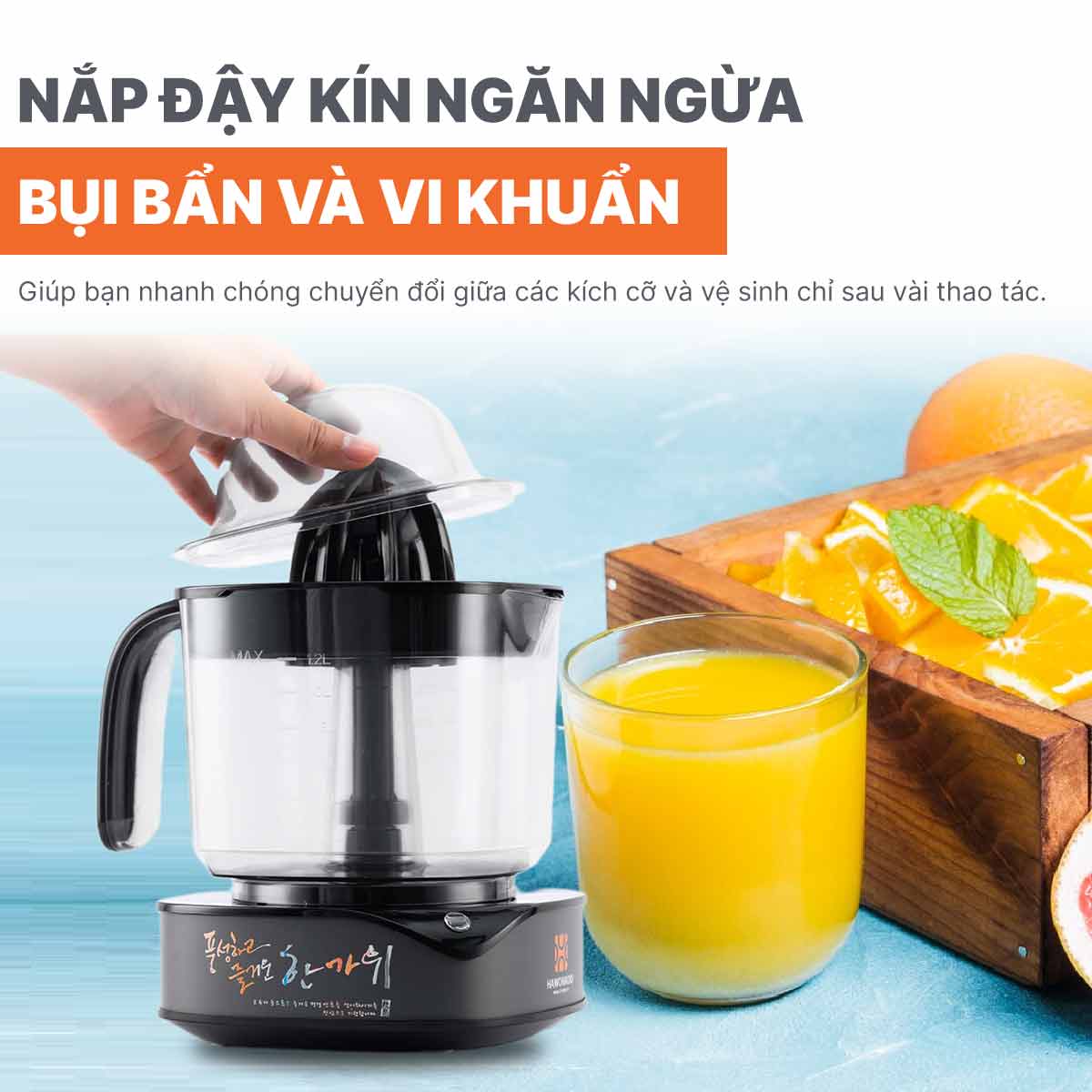 Máy vắt cam Hawonkoo OJH-120