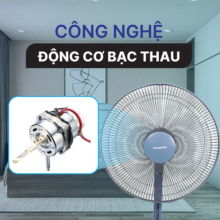 Quạt đứng Panasonic F-409K có điều khiển