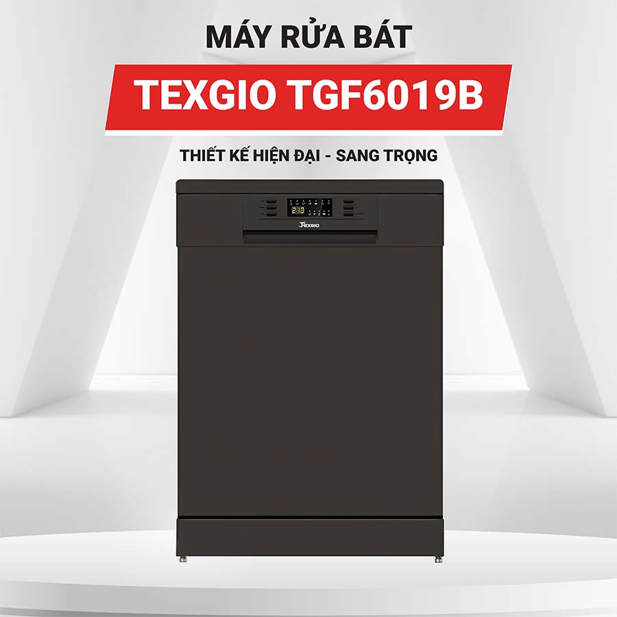 Máy rửa bát 15 bộ Texgio TGF6019B