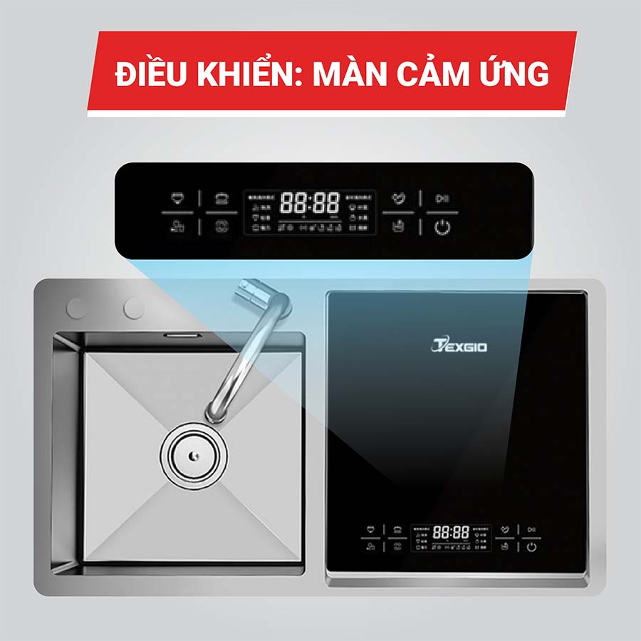Máy rửa bát đa năng Texgio TGUS06HA