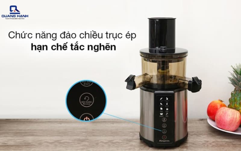 Máy ép chậm bị ket