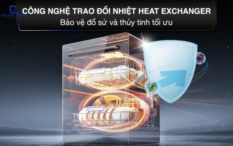 Máy rửa chén sấy khô