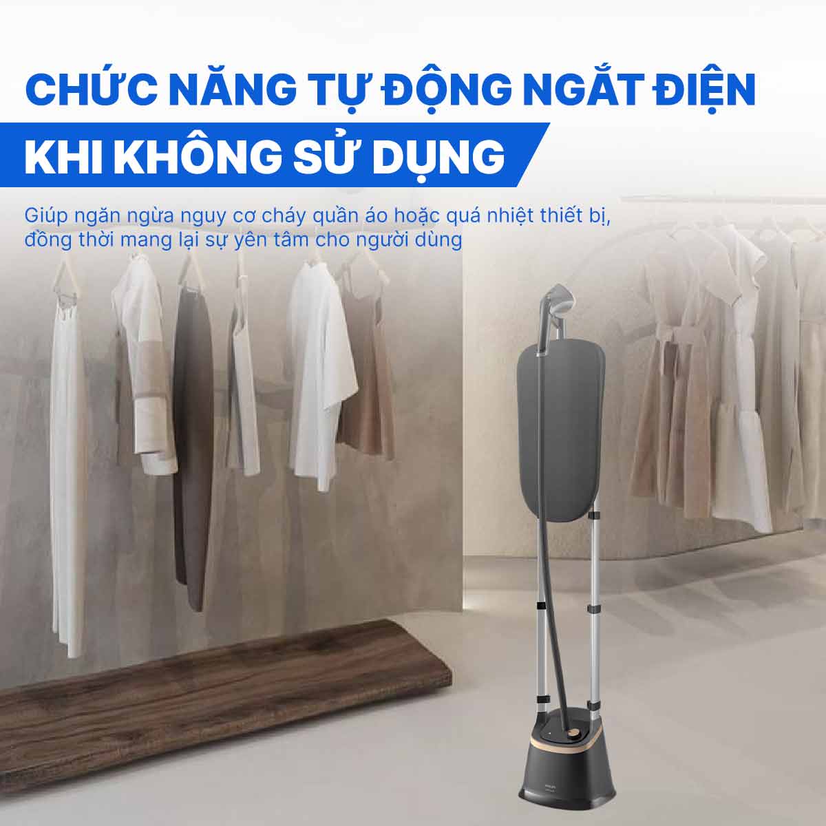 Bàn ủi hơi nước đứng Philips STE3170/80 2000W