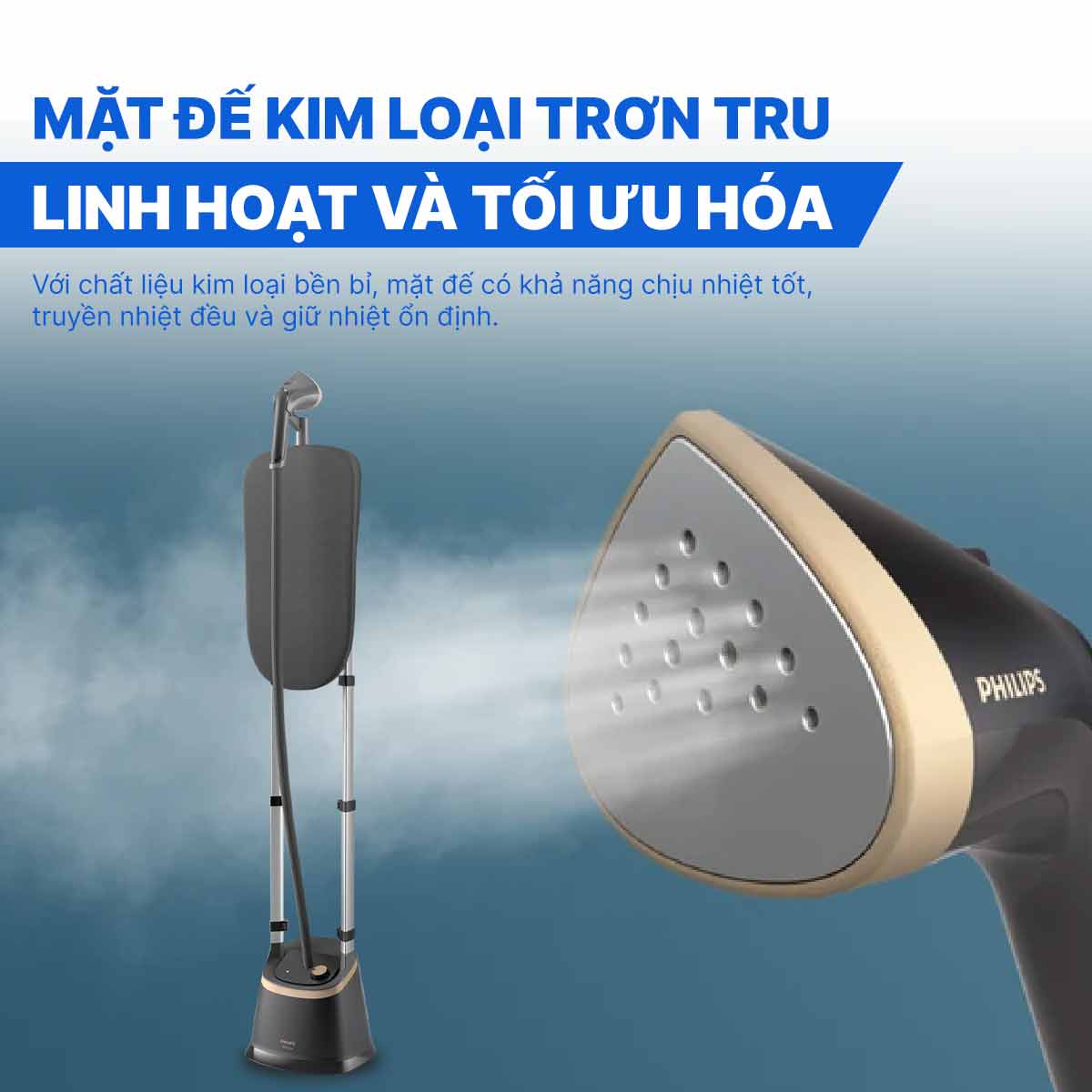 Bàn ủi hơi nước đứng Philips STE3170/80 2000W