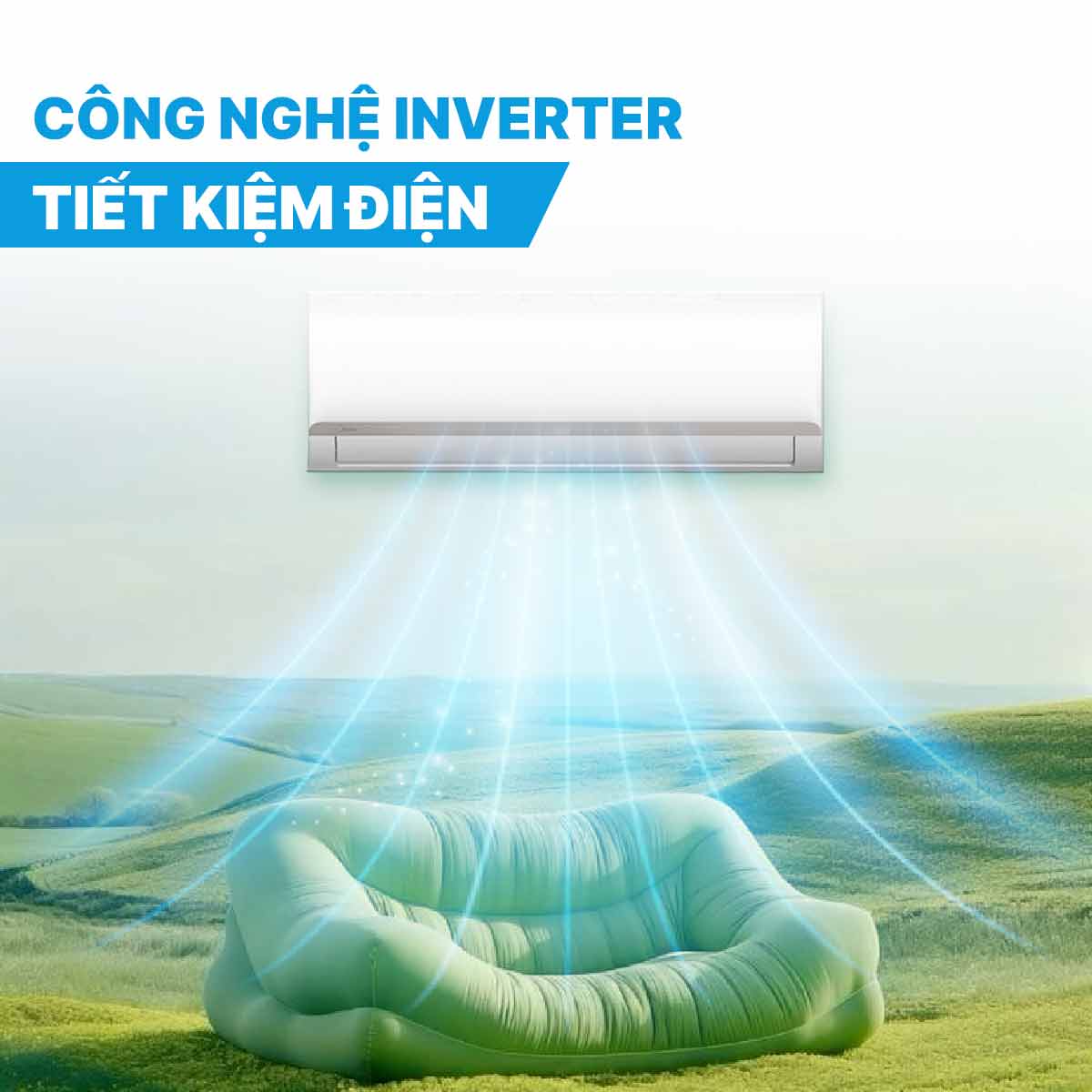 Điều hòa Midea Inverter 1 HP MSAFC-10CRDN8