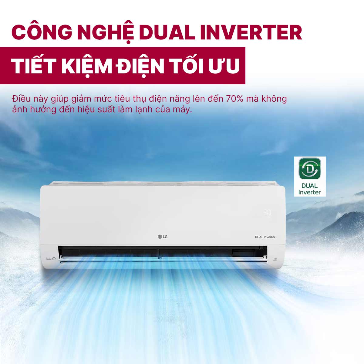 Điều hòa LG 24000BTU 2 chiều inverter B24END1