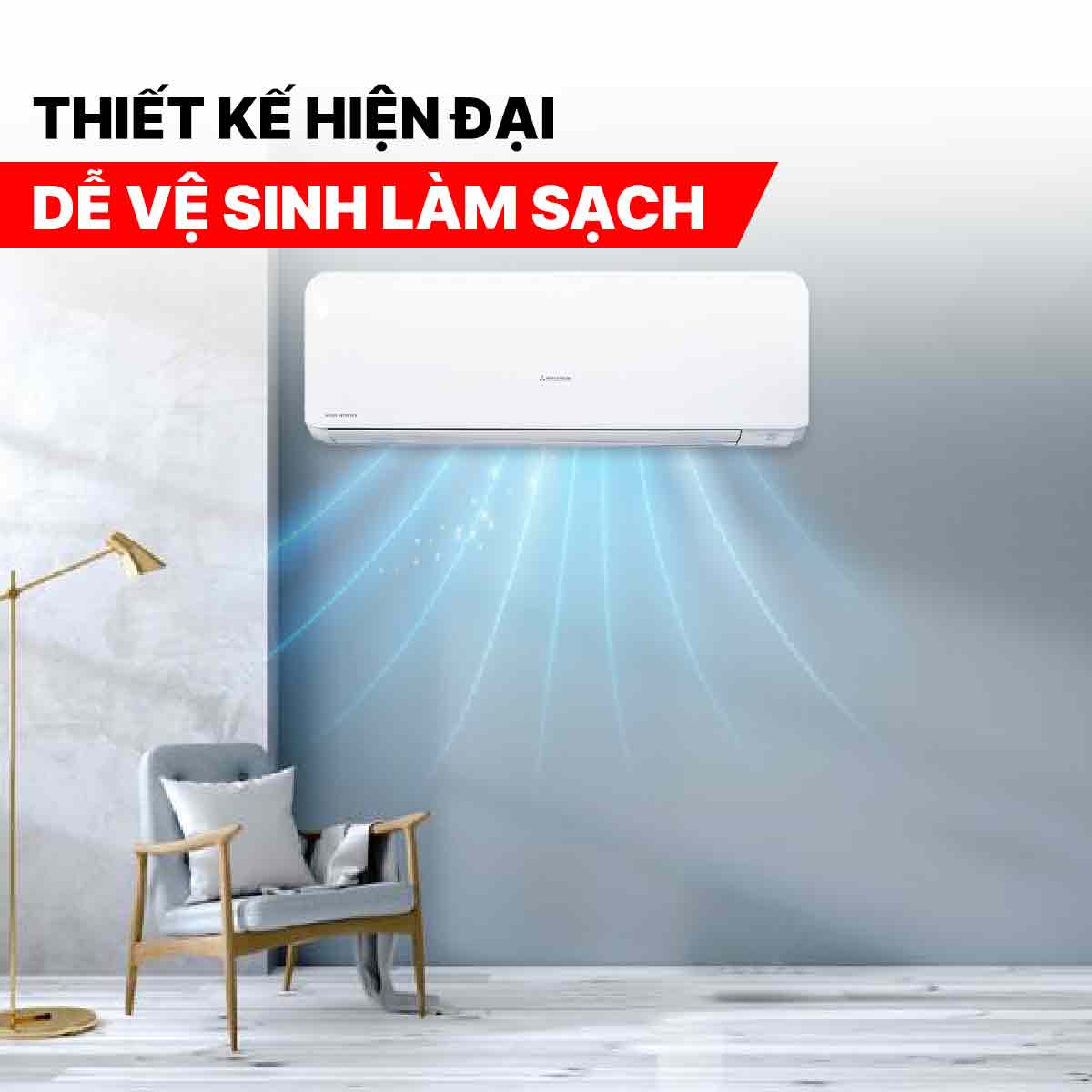 Điều hòa Mitsubishi Heavy 12000BTU SRK/SRC13YXS-W5
