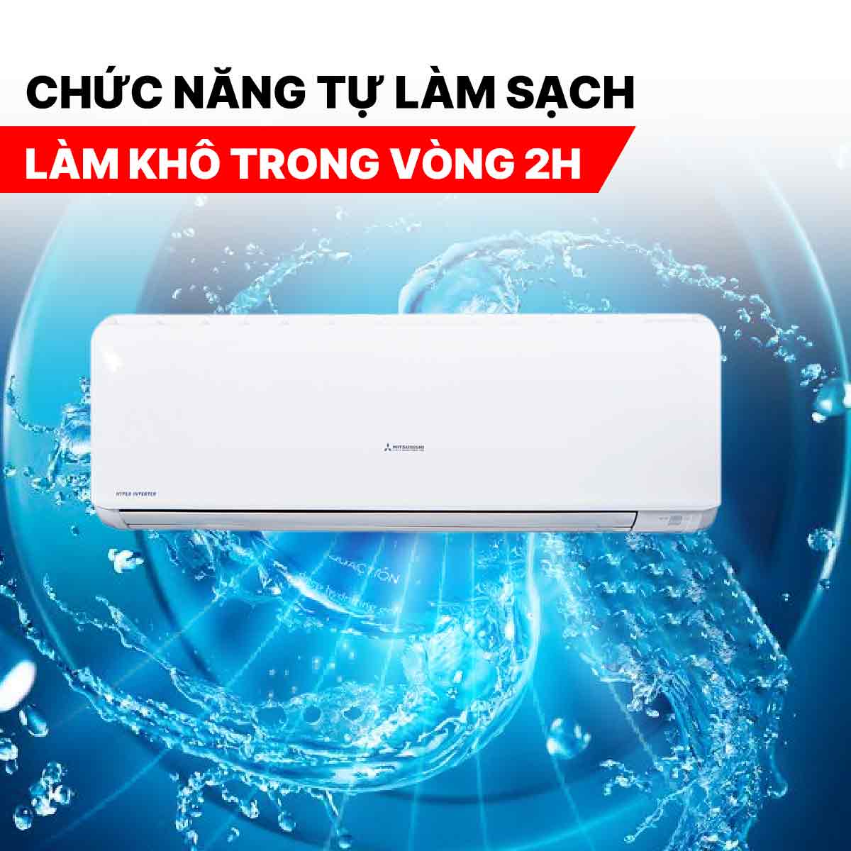 Điều hòa Mitsubishi Heavy 24000BTU SRK/SRC24YXS-W5