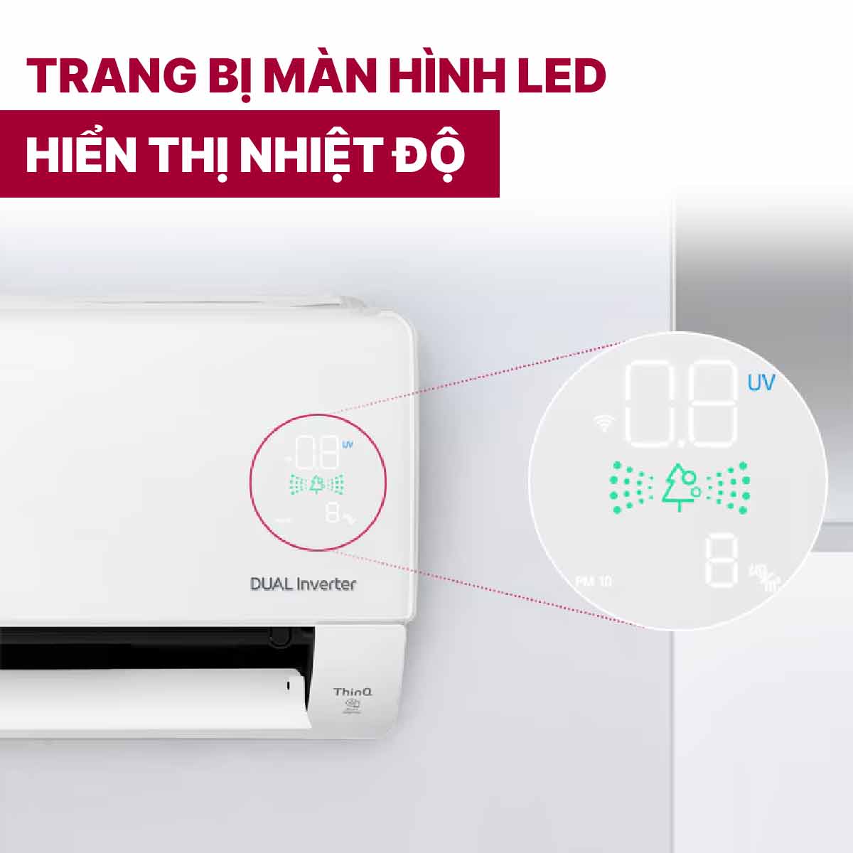 Điều Hòa 2 chiều LG Inverter 1 HP B10END1