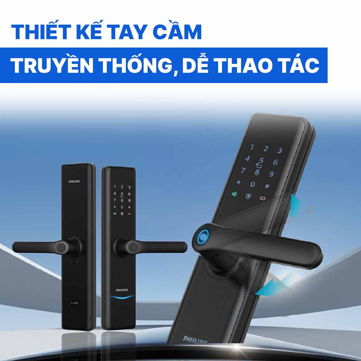 Khóa cửa thông minh Philips 7300