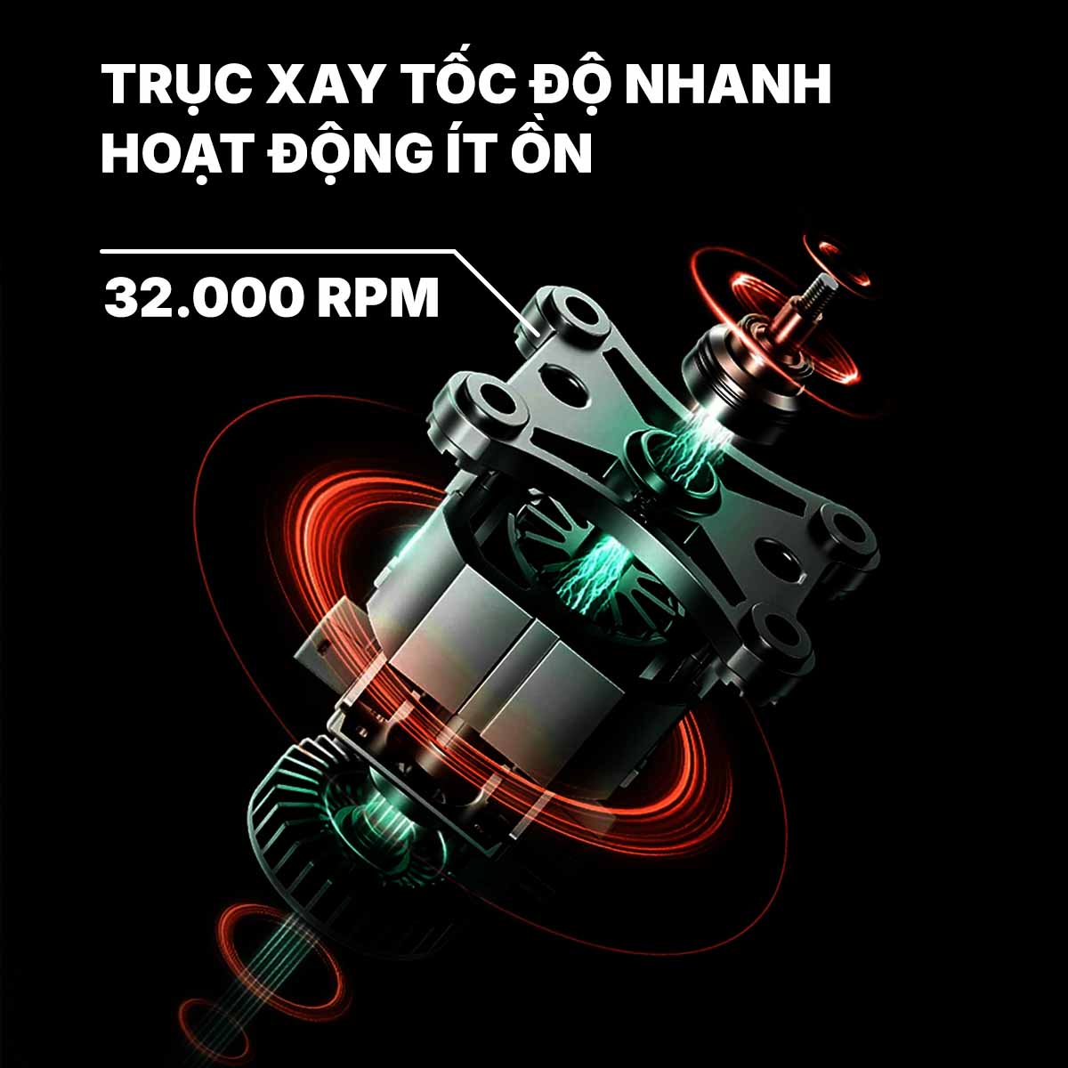 Lưỡi dao sắc bén xay mịn các loại hạt