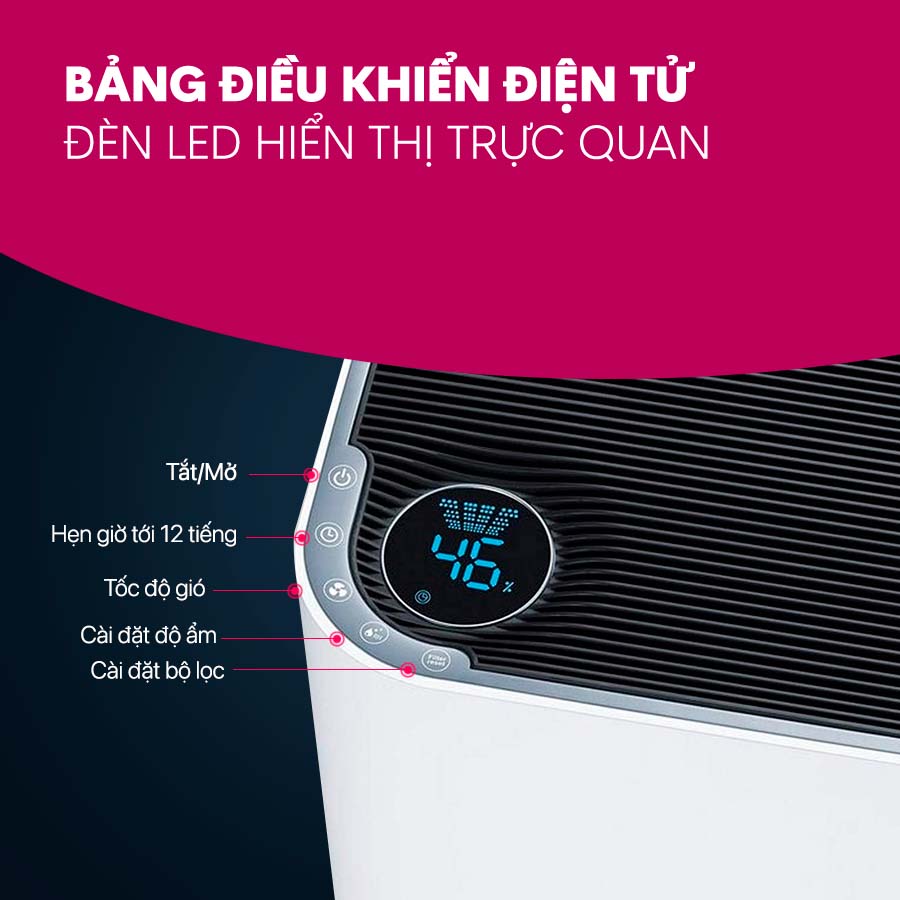 Máy lọc không khí và tạo độ ẩm Beurer LR330 QH1929 3