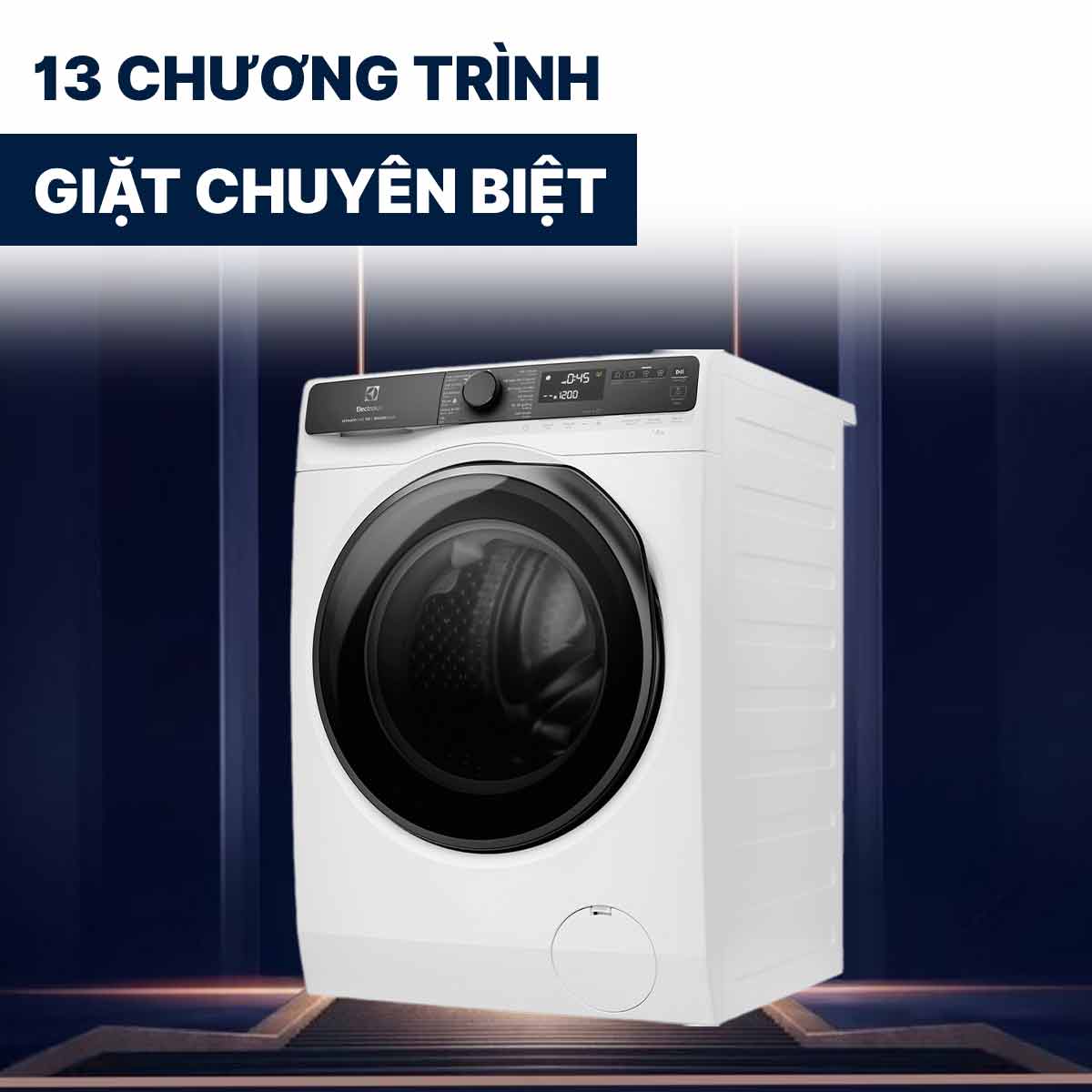 Máy giặt Electrolux Inverter 13Kg EWF1343R7WC