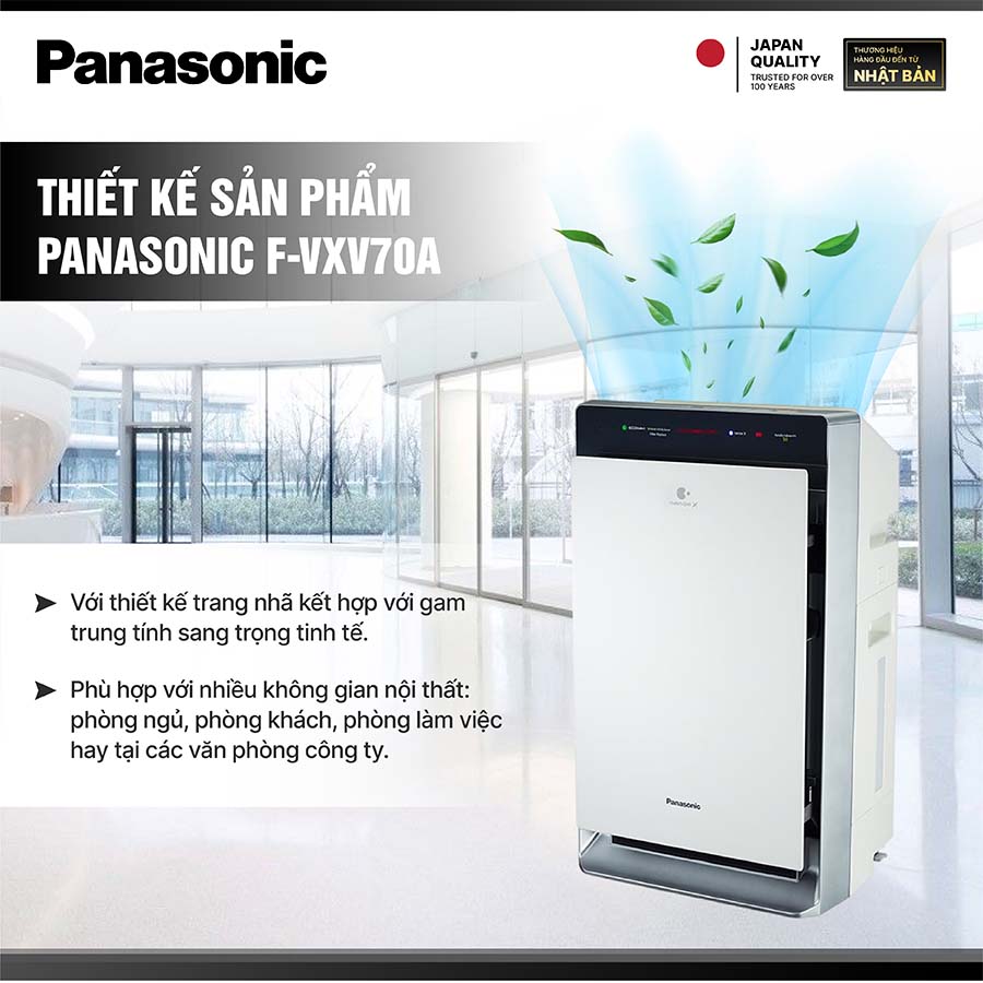 Máy lọc không khí Panasonic F-VXV70A
