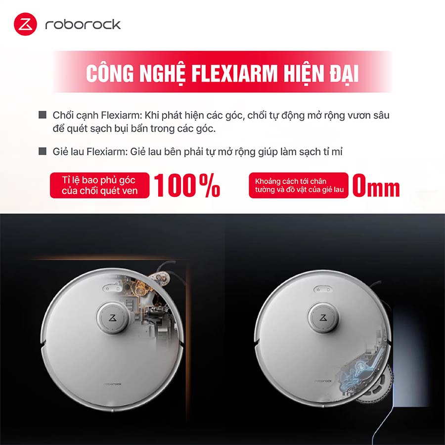 Robot hút bụi lau nhà Roborock Q Revo Edge 5V1