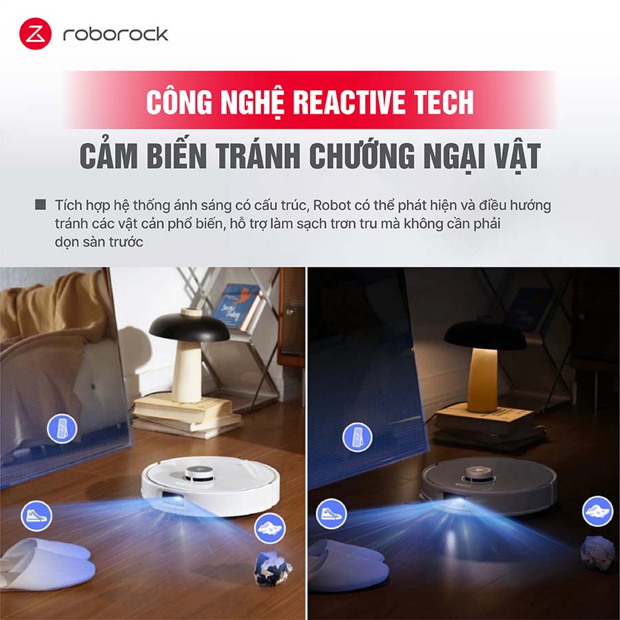 Robot hút bụi lau nhà Roborock Q Revo Edge 5V1