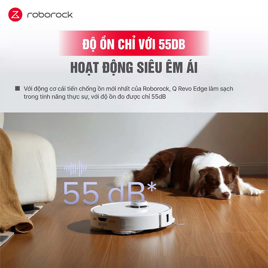 Robot hút bụi lau nhà Roborock Q Revo Edge 5V1