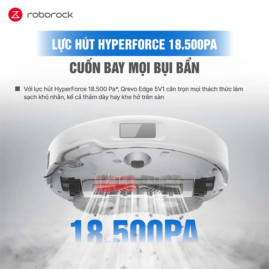Robot hút bụi lau nhà Roborock Qrevo EdgeT