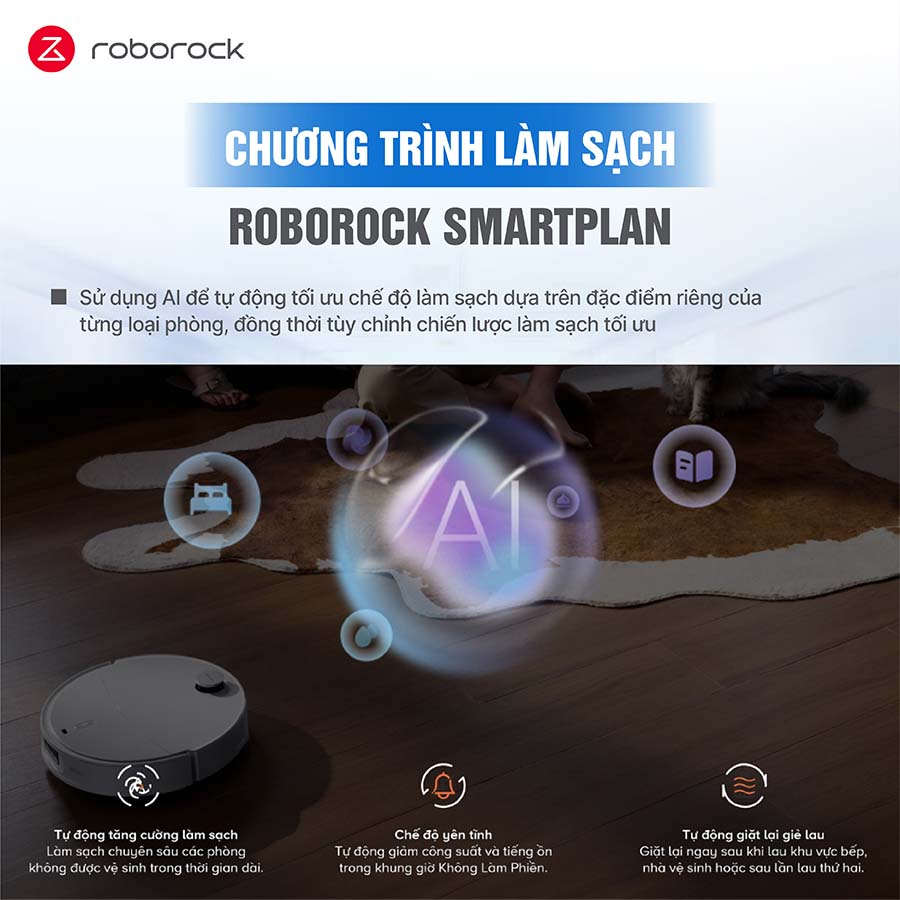 Robot hút bụi lau nhà Roborock Qrevo EdgeT