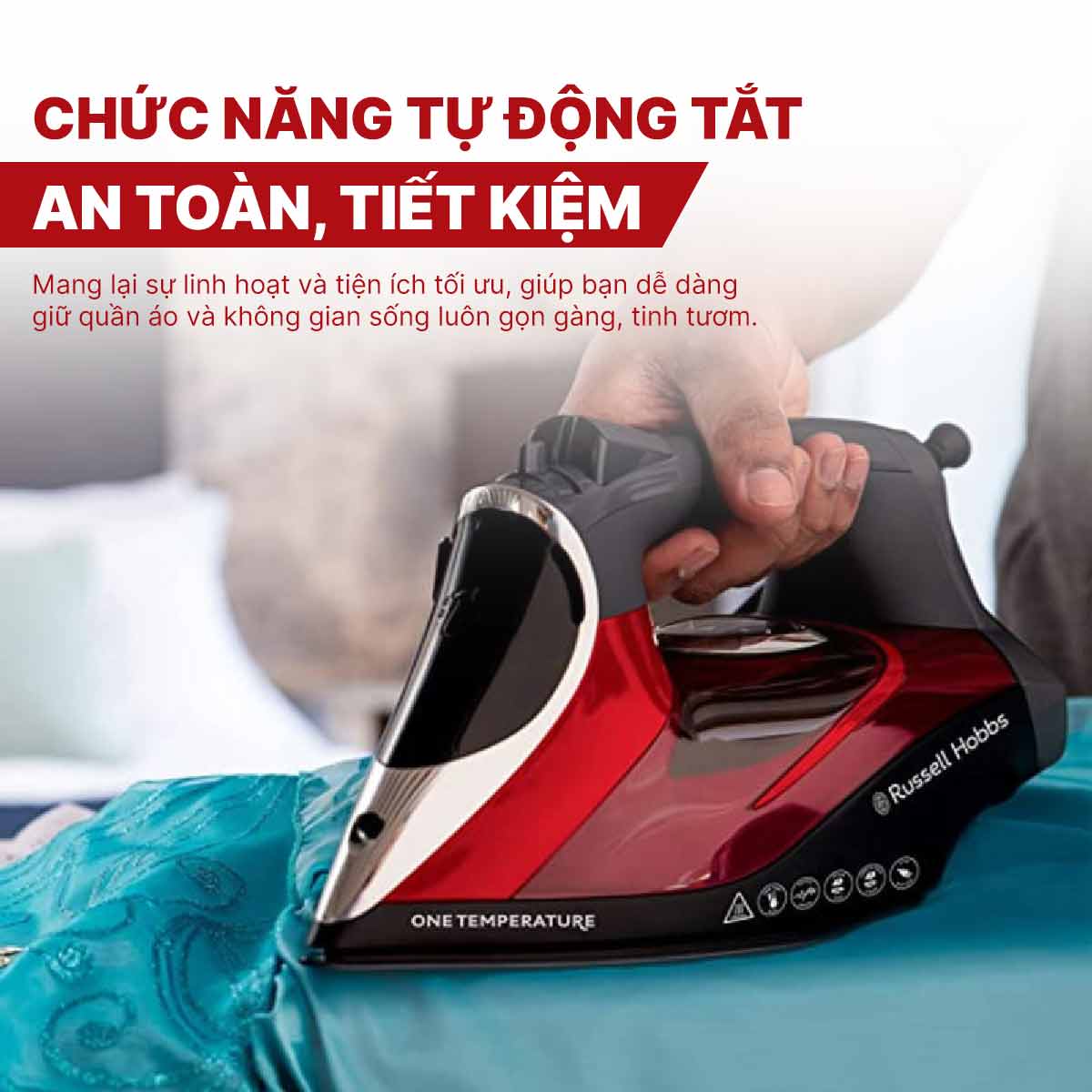 Bàn Là Russell Hobbs One Temperature 25090-56 2600W