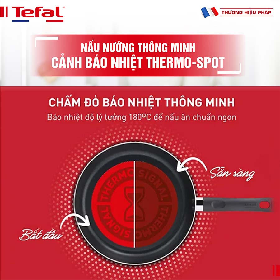 Chảo sâu lòng Tefal Day By Day G1436606 28cm