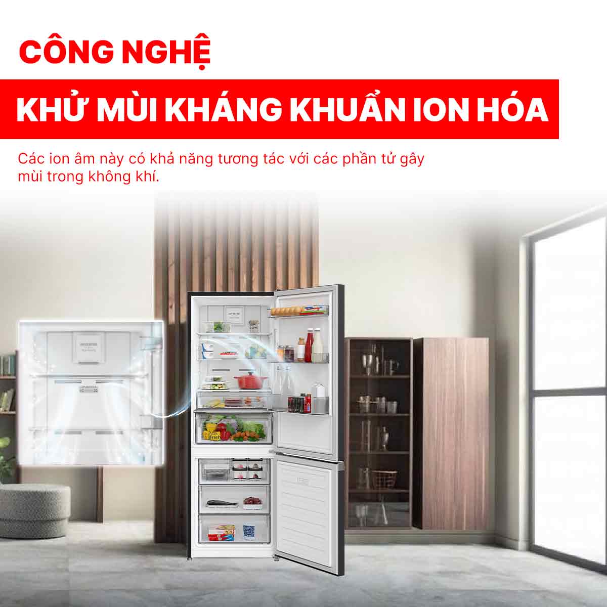 Tủ lạnh Hitachi Inverter 323 Lít R-B340PGV1