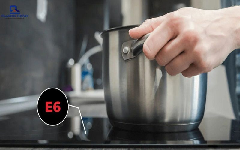 Lỗi e6 bếp từ 2