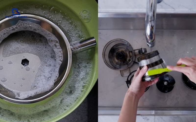 Vệ sinh máy ép chậm