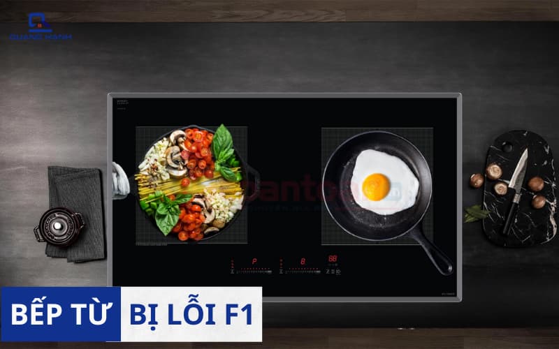 Bếp từ báo lỗi f1 1