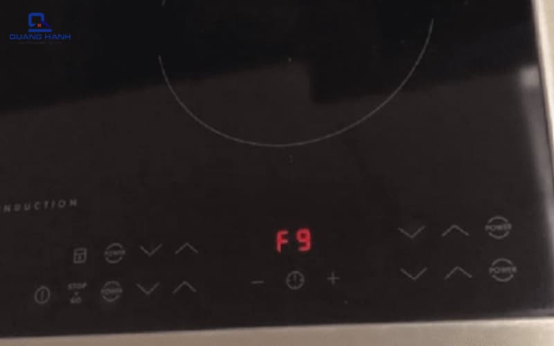 bếp từ báo lỗi f9