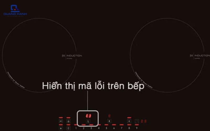 Bếp từ báo lỗi FC