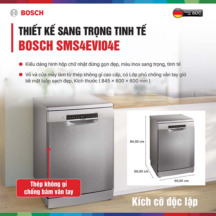 Thiết kế độc lập, linh hoạt và sang trọng