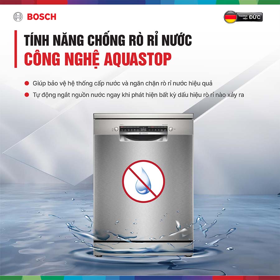 Máy rửa bát độc lập Bosch SMS4EVI04E
