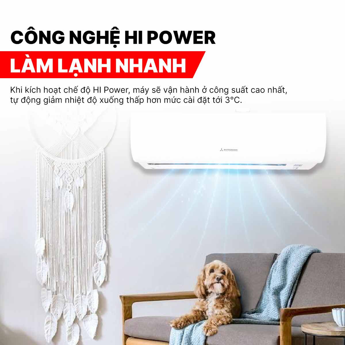 Điều hòa Mitsubishi Heavy 12000BTU 1 chiều SRK/SRC12CT-S5