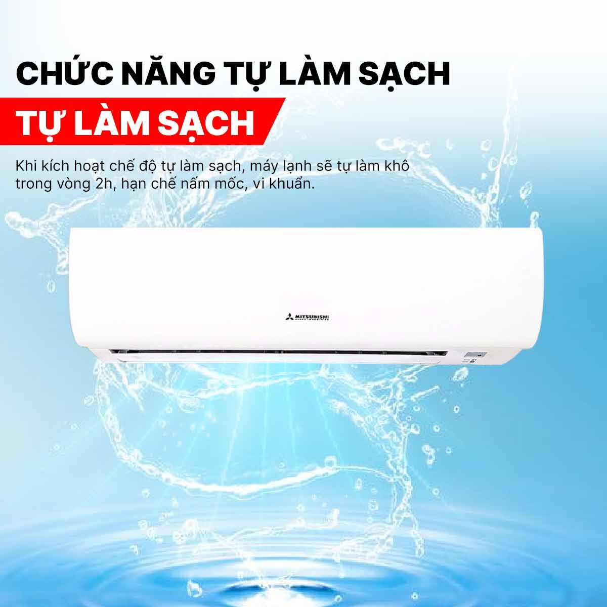 Điều hòa Mitsubishi Heavy 12000BTU 1 chiều SRK/SRC12CT-S5