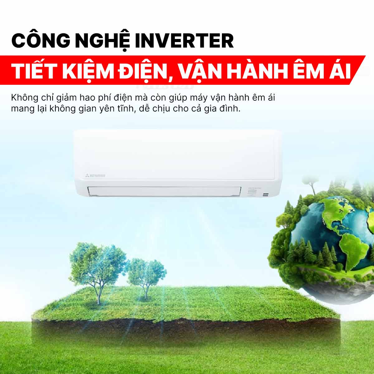 Điều hòa Mitsubishi Heavy 9000BTU SRK/SRC10YYP-W5