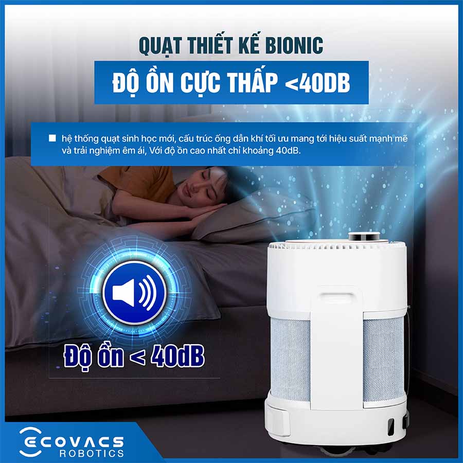 Robot lọc không khí Ecovacs Airbot Andy Pro